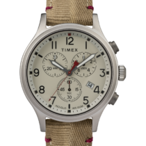 Allied Chronograph 42mm Fabric Strap Watch